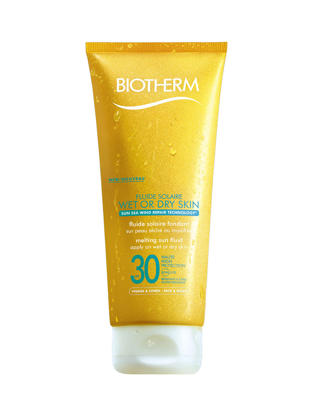 Fluide Solaire Wet and Dry Skin SPF30