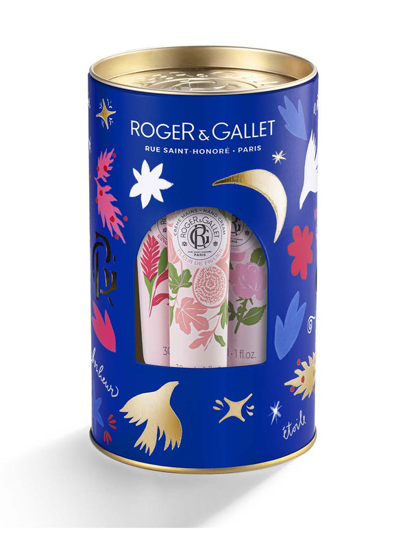 Cofrt 3 Crema de Manos Bienestar: Fleur de Figuier - Gingembre Rouge - Rose