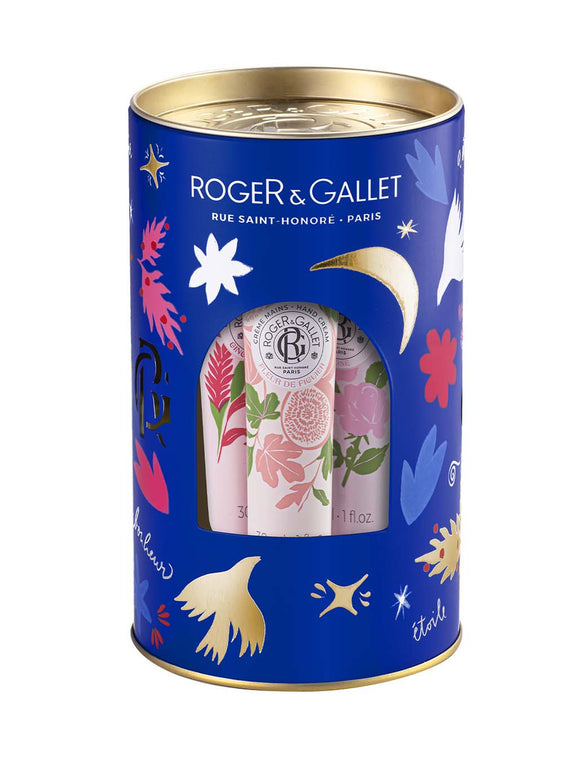 Cofrt 3 Crema de Manos Bienestar: Fleur de Figuier - Gingembre Rouge - Rose