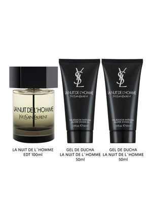 Cofre La Nuit de L''Homme + 2 gel de ducha