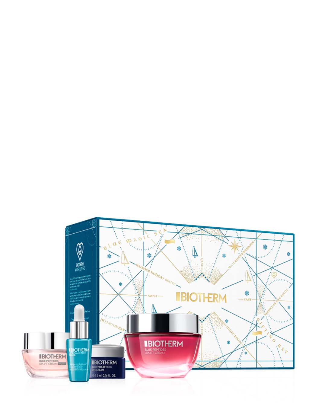 Blue Peptides Uplift Cofre de Navidad Antiedad Regalo para Mujer